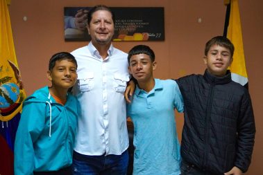 Tres jóvenes de Coronel Marcelino Maridueña prueban suerte en Mushuc Runa