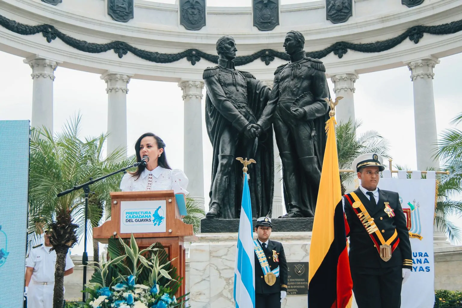 Vía General Gómez-La Condencia une a Daule con Samborondón