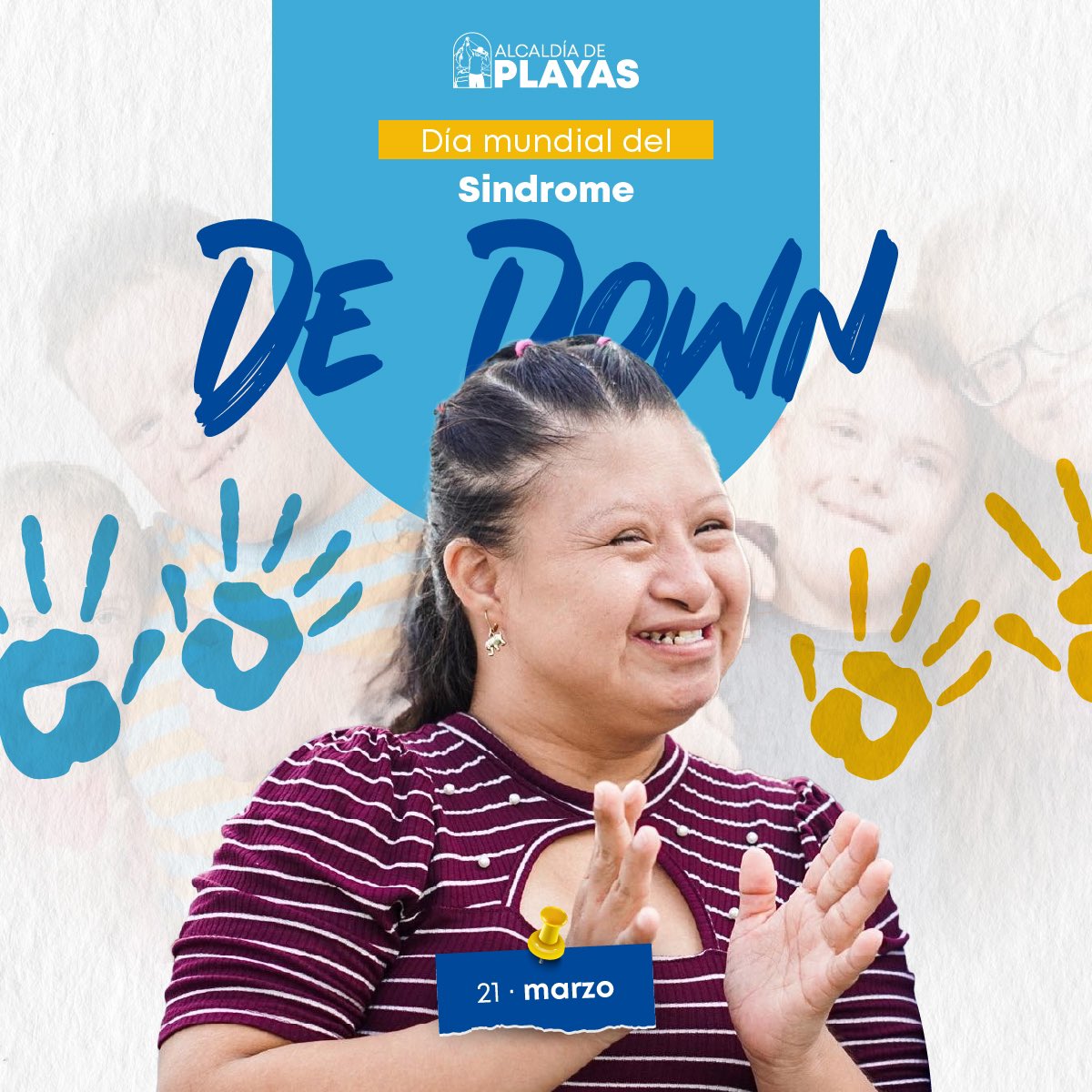 Alcaldía de Playas conmemora el Día del Síndrome de Down con enfoque en la inclusión